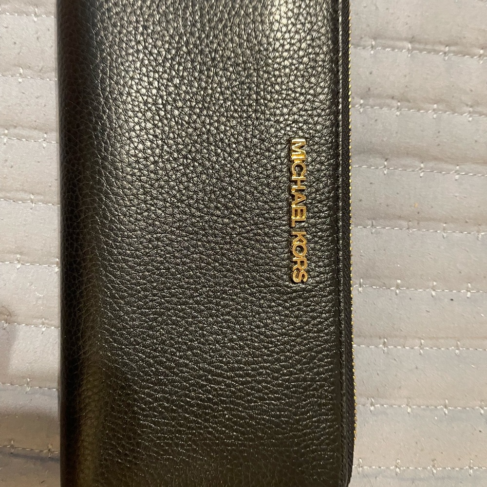 Michael Kors Black Leather Wallet
